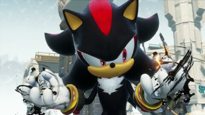 Shadow looking down at his hands and pondering about his new Doom Powers