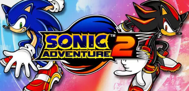Sonic Adventure 2 Key Art Featuring Sonic & Shadow